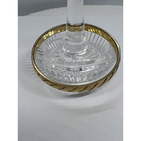 Vintage Monet Signed Textured Gold Tone Etched Bangle Bracelet - Picture 3 of 6